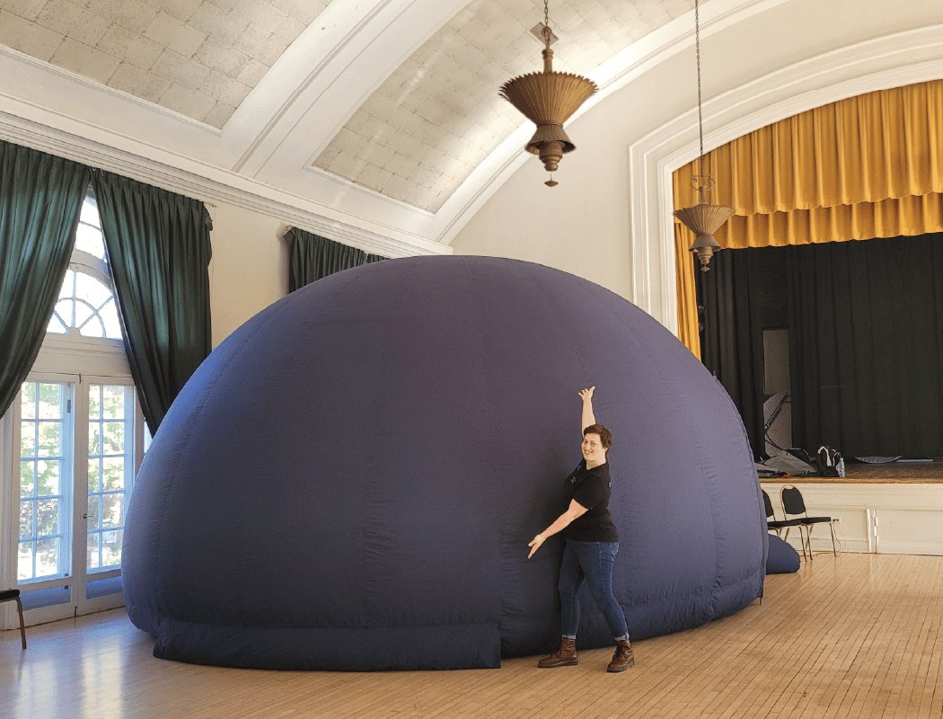 Mobile Planetarium Shows At Mobius 1